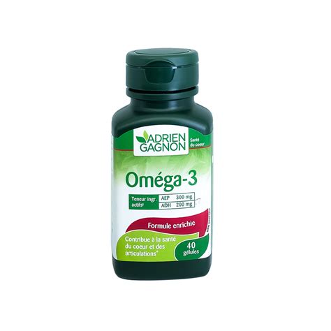 adrien gagnon omega 3 softgels.